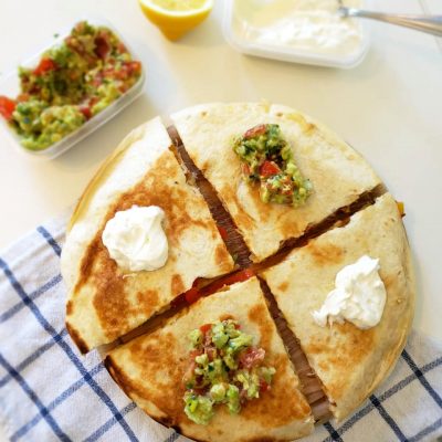 Quesadillas mit Hähnchenfilet