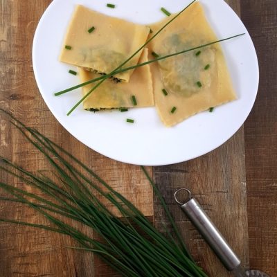 Selbstgemachte schwäbische Maultaschen