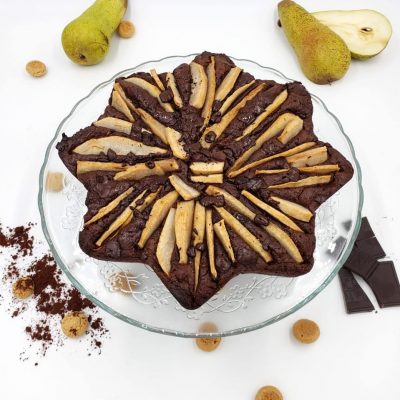 Birnen-Schoko-Kuchen mit Amarettini