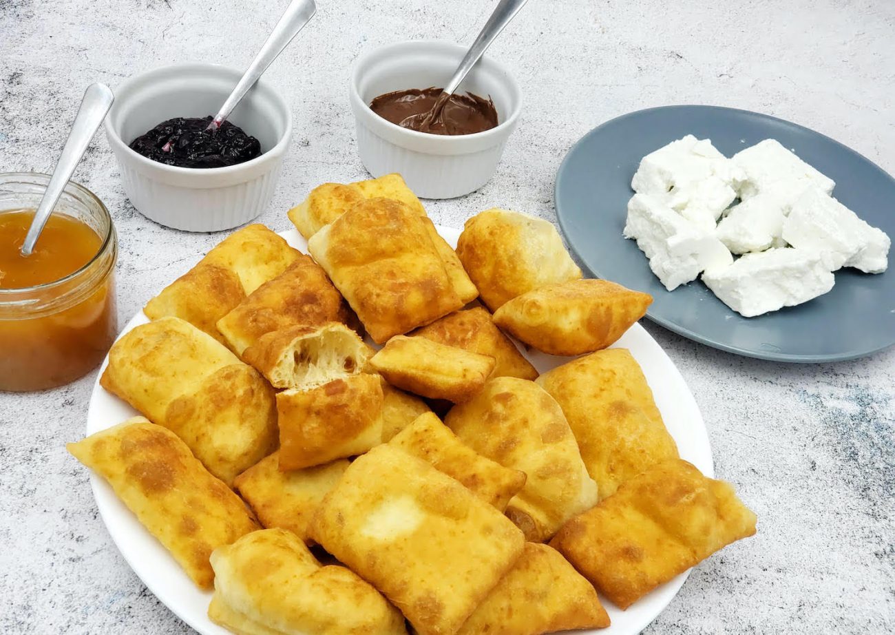 Petulla (albanische Krapfen – süß oder herzhaft)