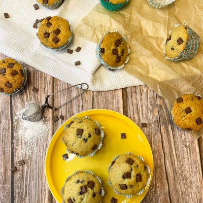 Muffins mit Schokostückchen